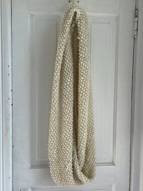 Staring at Stars Cream Loop Knit Infinity Scarf (Urban Outfitters)